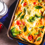 Omelette au four aux légumes