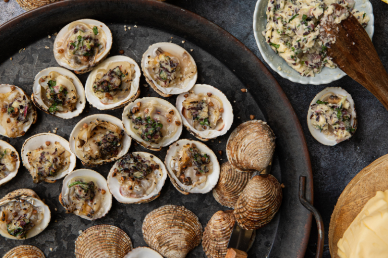 Praires farcies au sarrasin