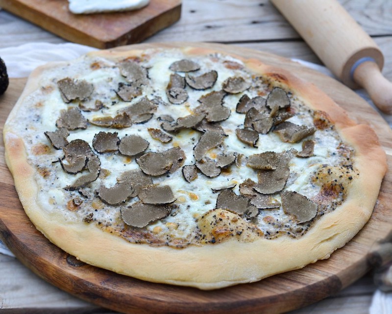 recette de Pizza gourmande à la truffe
