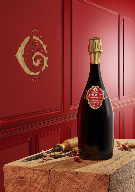 nouvel habillage Gosset Grande Réserve