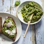 Pesto de fanes de radis au Comté