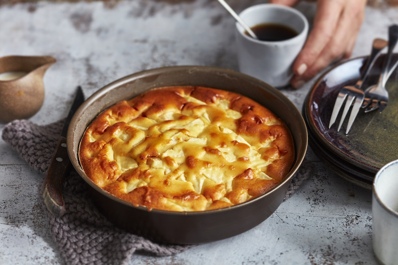 Gâteau moelleux aux poires et au gingembre