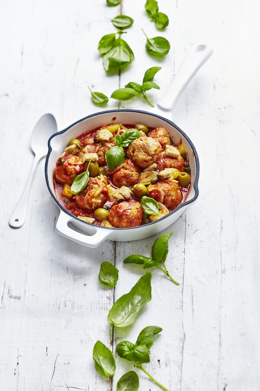 recette de Boulettes de veau fondantes au basilic