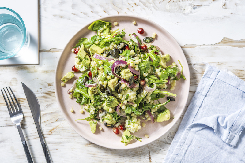 recette de Salade couscous perlé