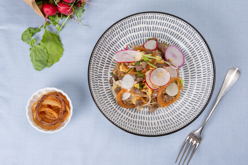recette de Pad thaï au bœuf