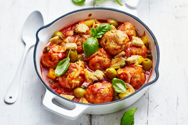 Boulettes de veau fondantes au basilic