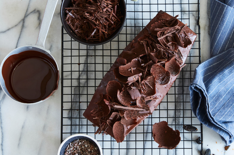 Cake au chocolat noir et tonka