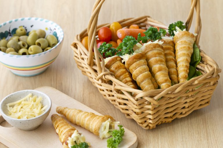 Feuilletés à la crème d’Emmental