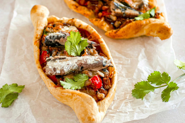 Pide turque aux sardines