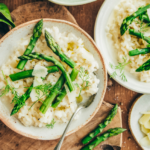 recette de Risotto aux asperges vertes et au citron