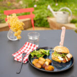 recette de Burger de légumes à l’artichaut à la plancha