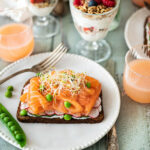 recette de Tartines de seigle au saumon fumé