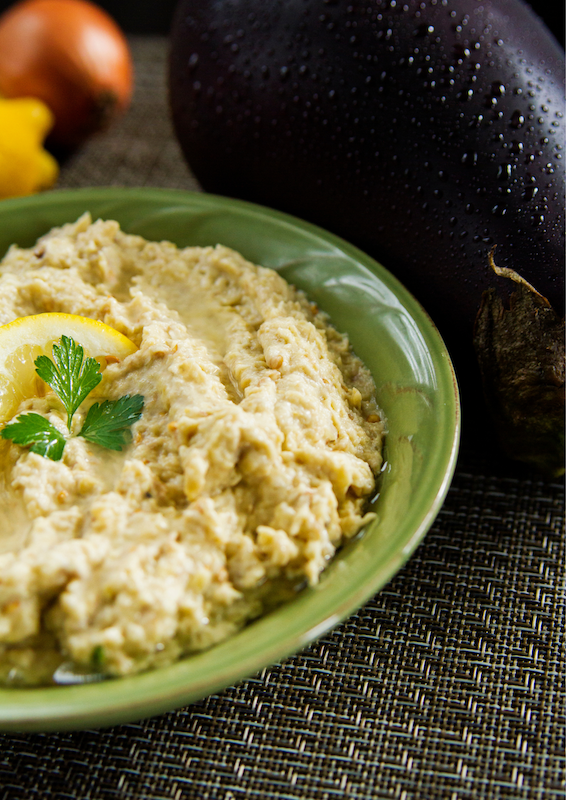 recette de Caviar d’aubergines parfumé au cumin