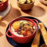 recette d'Oeufs cocotte aux courgettes