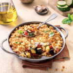 recette de Crumble de ratatouille au chèvre frais