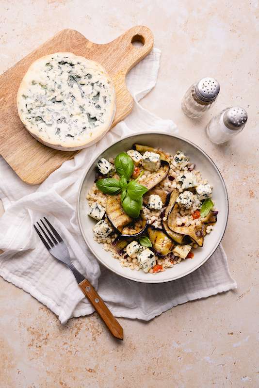 recette de Salade de couscous perlé à la Fourme