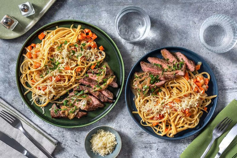 recette de Pavé de boeuf sauce Bercy