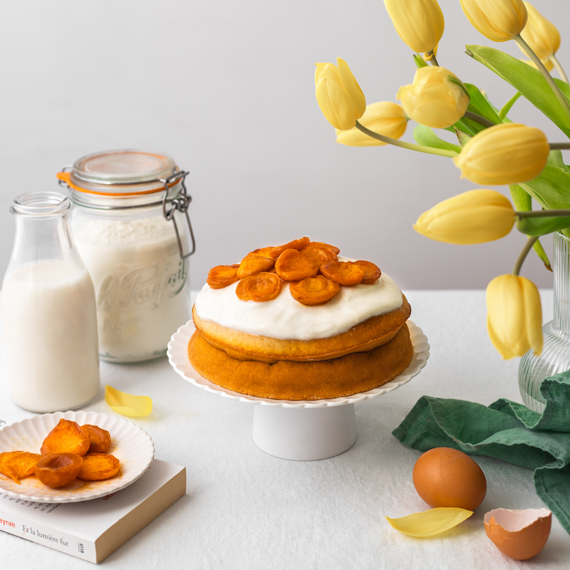 recette de Gâteau au yaourt à l’abricot