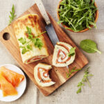 recette de Roulé de pommes de terre à la truite fumée