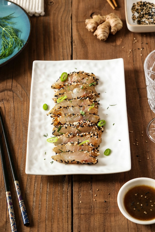 recette de Tataki de dorade grise