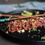 recette de Tartare thaï de bœuf aux cacahuètes
