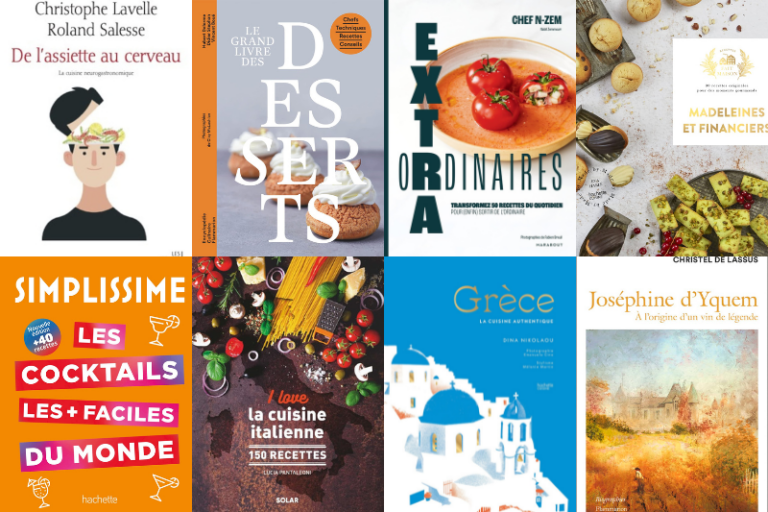 Les livres gastronomiques de juin 2023