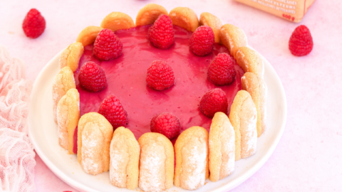 Charlotte aux framboises