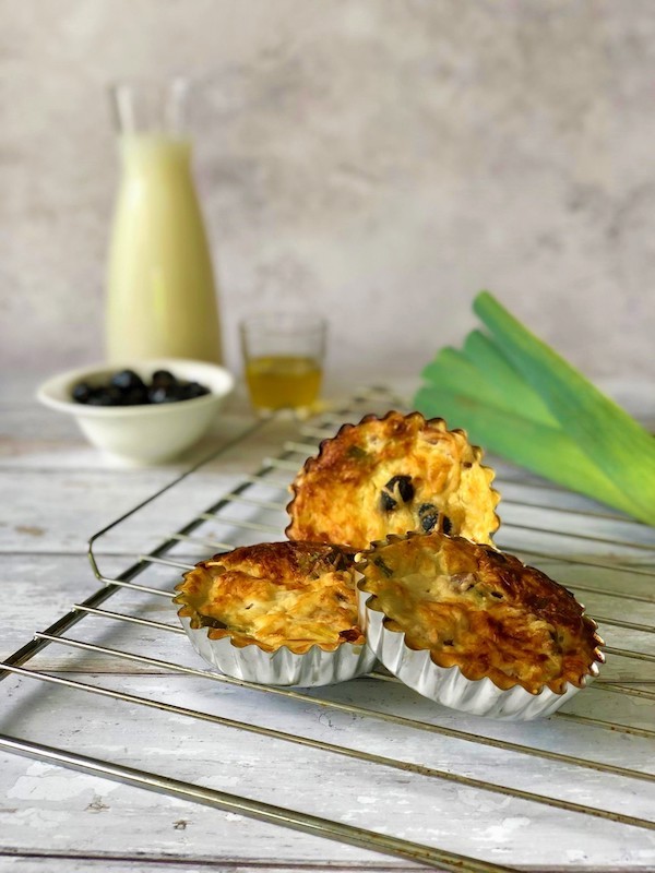 recette de Tartelettes aux olives noires