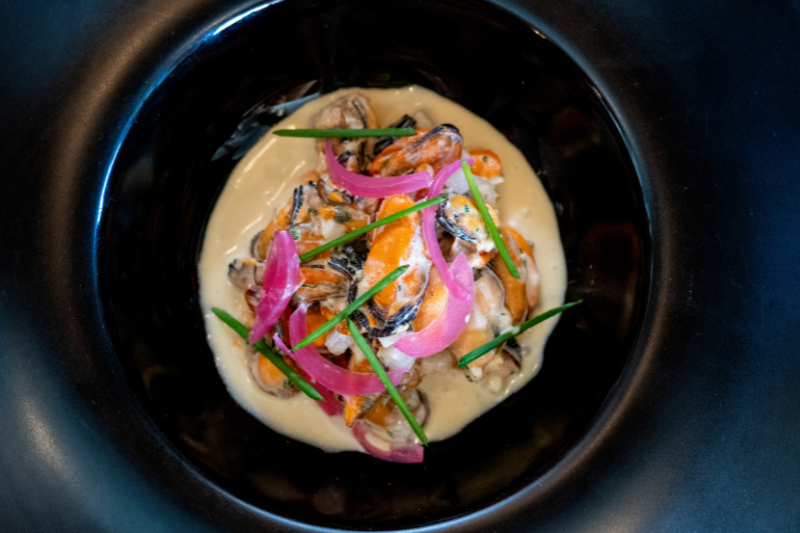 Salade de moules au Roquefort