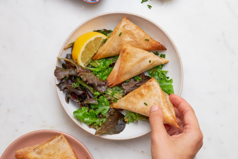 samoussas aux rillettes de maquereaux