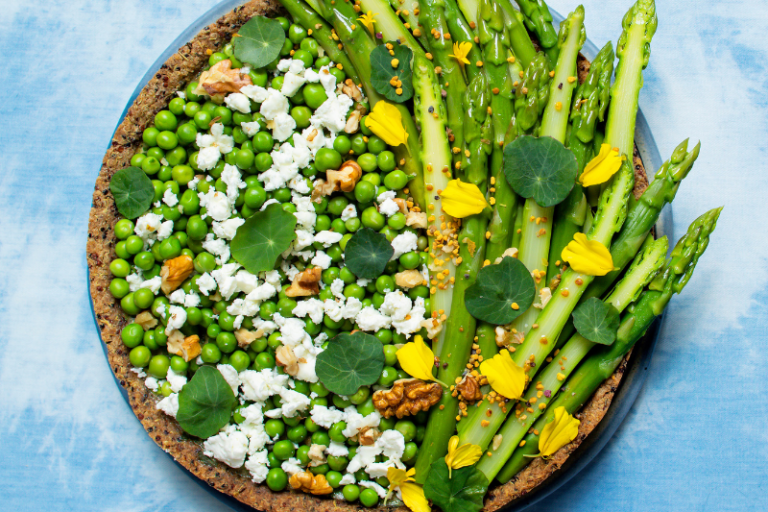Tarte à base de quinoa