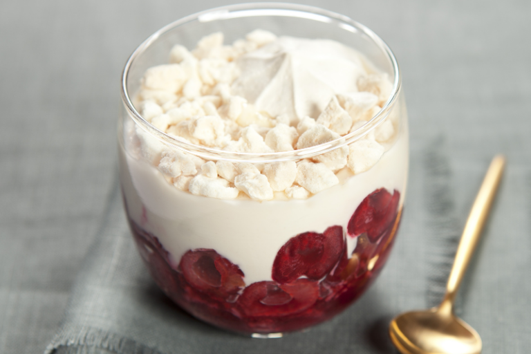 recette de Triffle aux cerises