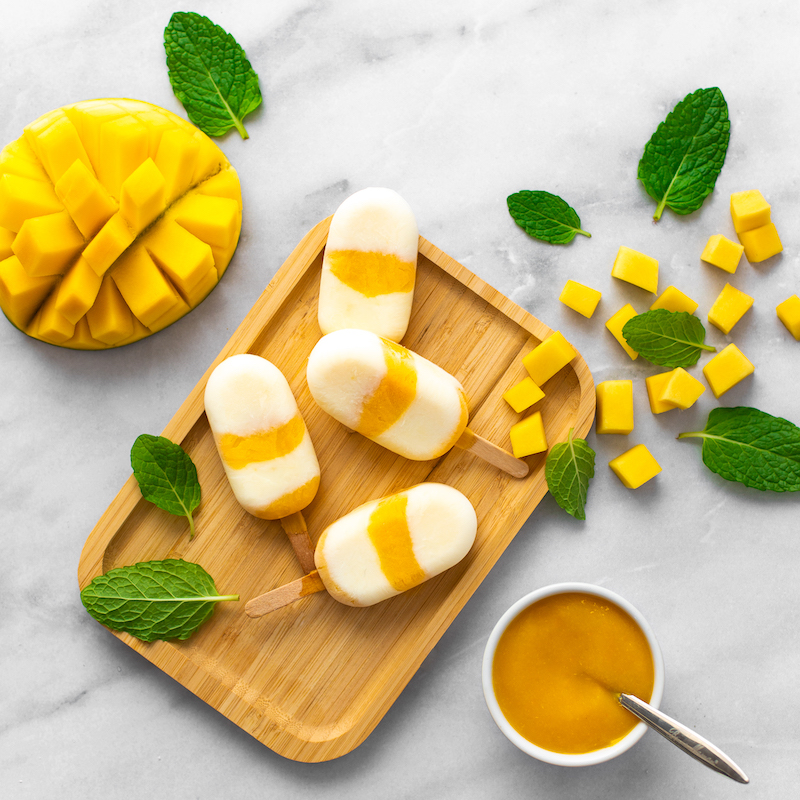 recette d'Esquimaux à la mangue