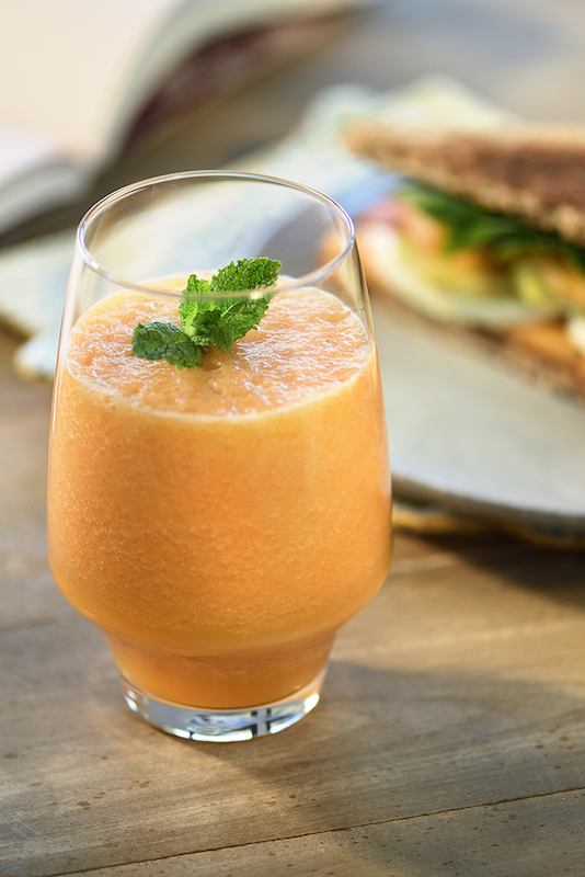 recette de Gaspacho de melon