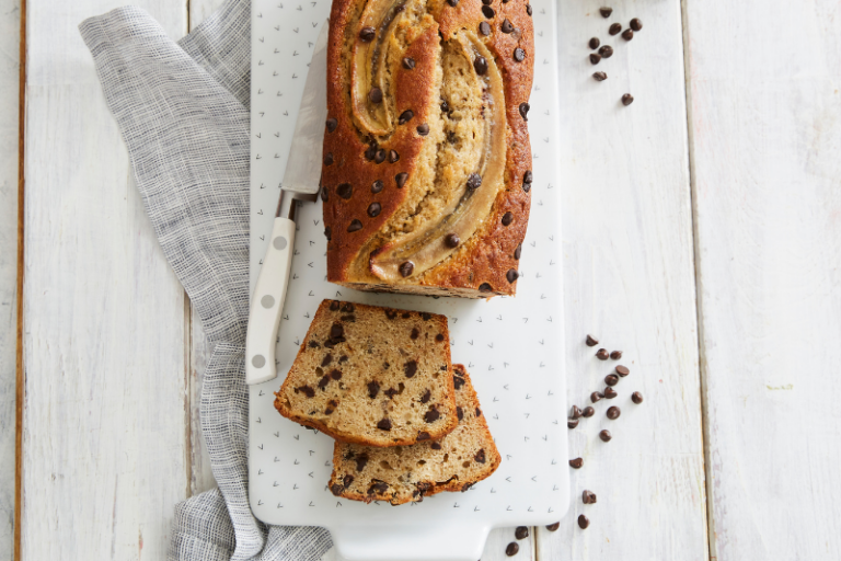 Banana bread aux pépites de chocolat