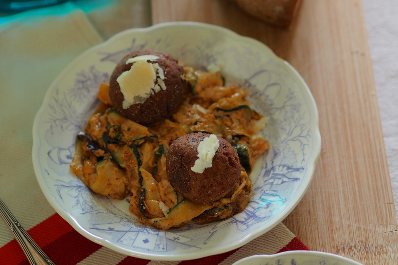 Boulettes de quinoa et Ossau-Iraty