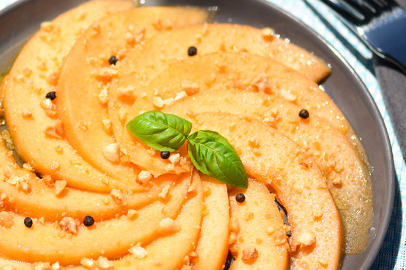 Carpaccio de melon