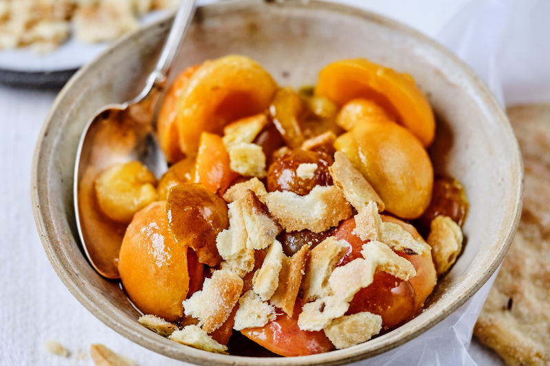 Crumble minute de fruits d’été