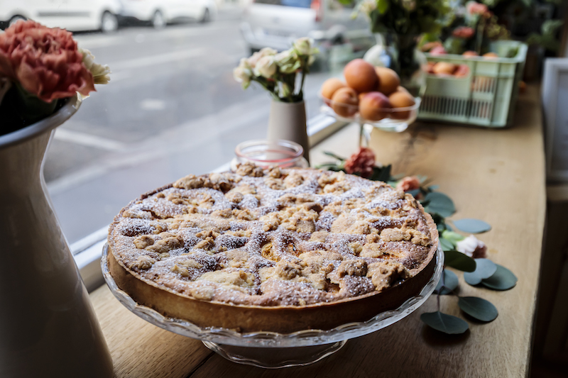 recette de Tarte amandine aux abricots