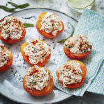 recette d'Abricots farcis au thon et fromage