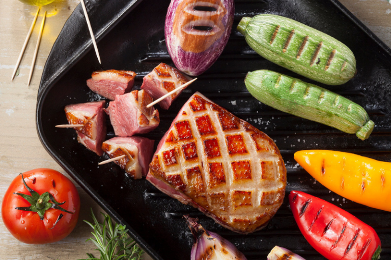 Magret de canard à la plancha