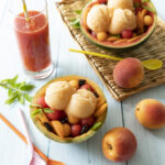recette de Salade de fruits et sorbet melon
