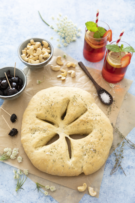 recette de Fougasse au thym