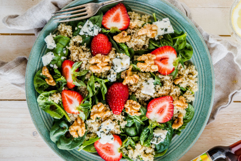 Salade de quinoa au Roquefort