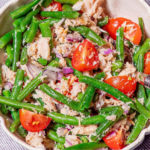 Salade de haricots verts et thon