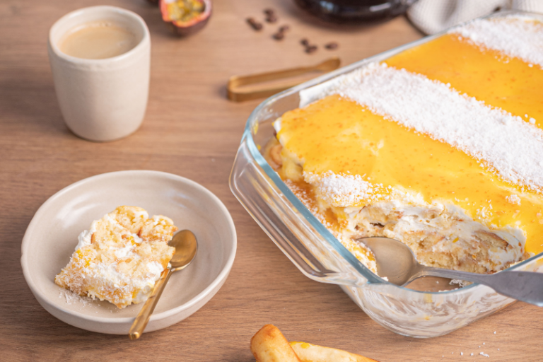 Tiramisu exotique aux madeleines