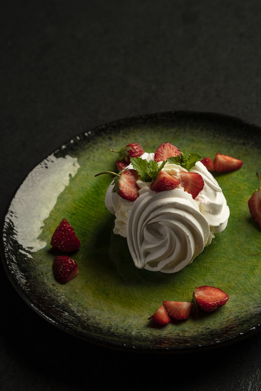 recette de Petites pavlovas aux fraises