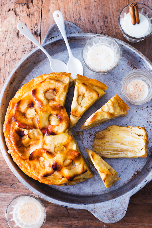 recette de Flan magique aux pommes