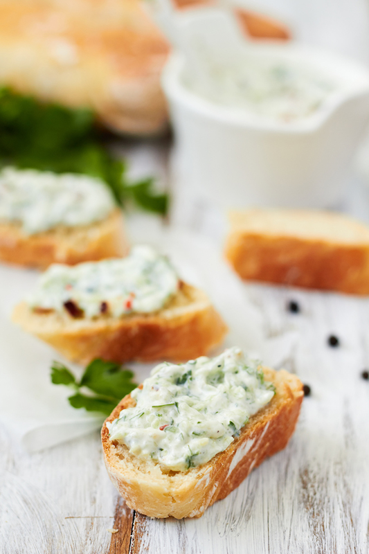 recette de Tzatziki au brebis et au concombre