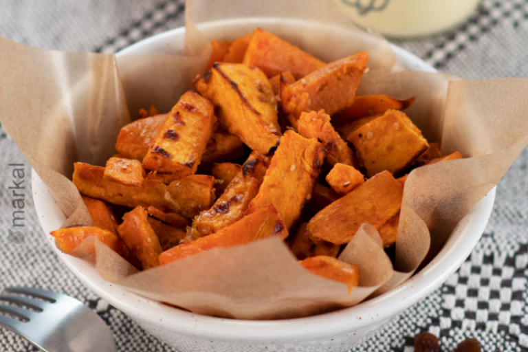 Frites de patates douces épicées